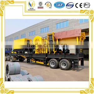Building Waste Coral Mobile Stone Crushing Plant /portable Crusher Plant thumbnail-2