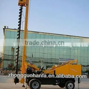 360-degree Rotation Energy-saving Drilling Machine,11m Depth Pile Drilling Rig, HF360 Piling Drilling Rig thumbnail-1