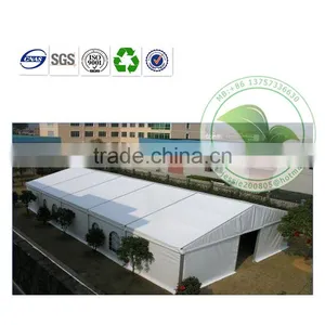 Wholesale Cheap Large Aluminum White PVC Tarpaulin Warehouse Storage Tent thumbnail-1
