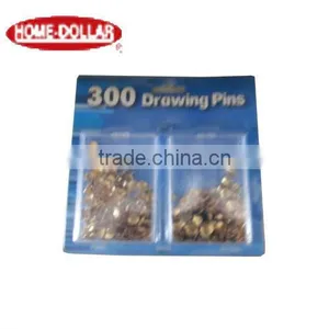 300pcs Silver in Color Drawing Pins for Two Plastic Box thumbnail-1