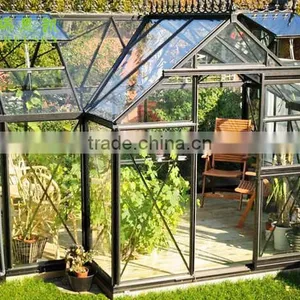 Aluminum Frame Garden Decorating Clear Glass Lowes Used Sunroom thumbnail-1