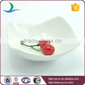White Ceramic Pasta Bowl Wholesale thumbnail-3