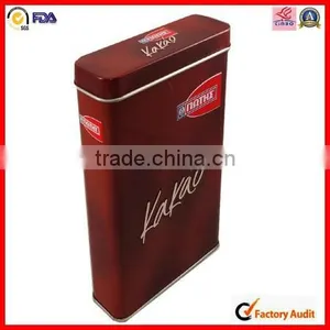 China Factory Custom Coffee With Hinge Tin Can thumbnail-2