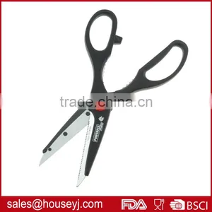 Utility Stainless Steel Kitchen Scissors With pp Plastic Handle 9110 thumbnail-2