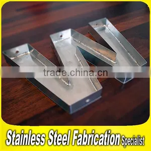 Outdoor Signage Stainless Steel Alphabet Letter Channel Letter thumbnail-1