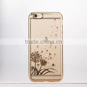 Wholesale Diamond Electroplate TPU Mobile Phone Case For IPhone 6 6Plus thumbnail-2