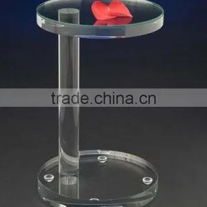 Handmade Transparent Acrylic Round Dining Table In Hot Sale thumbnail-1