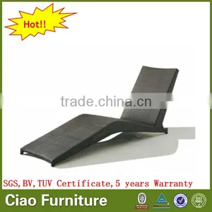 New Design Rattan Furniture Swimming Pool Rattan Sun Lounger thumbnail-1