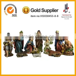 5 Inch Antique Resin Cartoon Nativity Sets for Christmas Decor thumbnail-4