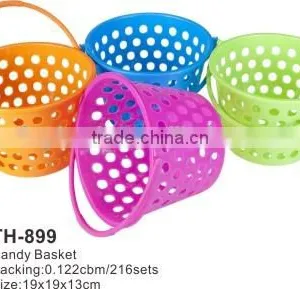 Good Plastic Food Grade Fruit Vegetable Cleaing Basket Handy Basket TH-899 thumbnail-1