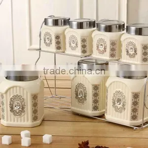 Ceramic Jar,Ceramic Seal Tank ,Ceramic Sugar Tea Canister thumbnail-2