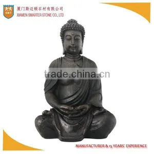 Black Copper Chinese Buddha Carving Statue for Temples thumbnail-1