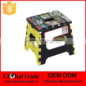 China Hot Sales Low Price Beautiful Top Quality Folding Plastic Stools 450693 thumbnail-1