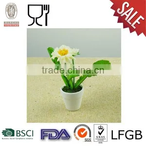 Mini Melamine Plastic Flower Pot thumbnail-1