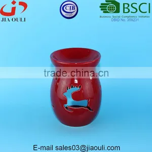 BSCI Audit Factory Ceramic Oven Oil Warmer Tealight Candle Diffuser, Oil Burner thumbnail-1