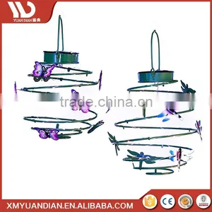 Outdoor Butterfly Solar Garden Hanging Led Lantern Light thumbnail-1