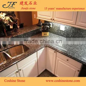Prefab Homes Natural Stone Blue Pearl Granite Countertops Kitchen thumbnail-1
