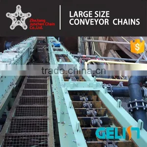 DT Type Large Buried Scraper Drop Forging Conveyor Chain thumbnail-4