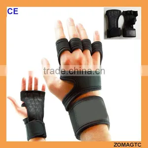 Gym Crossfit Gloves With Wrist Support, Hand Grip Gloves, Cross Training Gloves For Fitness Weight Lifting Gloves thumbnail-1