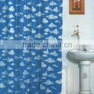 Print PEVA Shower Curtain and Bath Accessory thumbnail-1