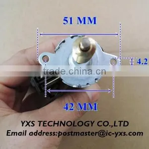 For Car Seat Adjust Motor Strong Magnetic High Torque Dc12 V 3600 RPM Long Axis dc Motor thumbnail-2