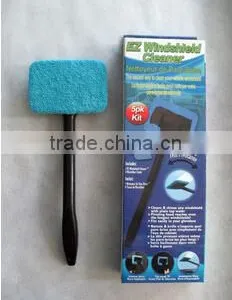 As Seen on TV Promo Gift Microfiber Cloth Plastic Long Hand Hold Car Windshield Wash Brush Cleaner thumbnail-1