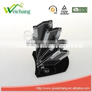 WC-D02 PVC Knife Holder Cutting Head Fashion Design Blade Holder Modern Design Clear Acrylic Knife Holder thumbnail-1