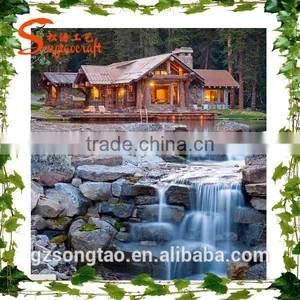 Artistic Artificial Waterfall Fountain Garden Decorative Landscape Artificial Waterfall Fountain thumbnail-1