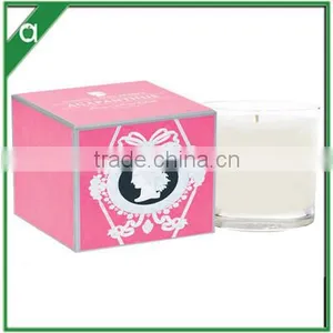 100% Nature Soy Wax Scented Candle in Multi Colored Glass With Gift Box thumbnail-1