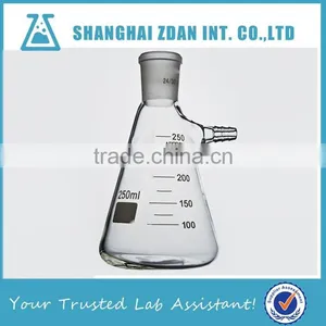 250ml High Borosilicate Filter Flask With Joint ,Thick Wall,Heavy Wall thumbnail-1