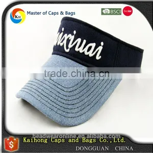Custom Fashion Sun Visors With 3D Embroidery thumbnail-5