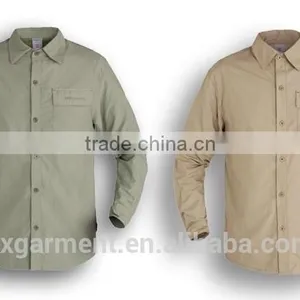 ZX UV Outdoor Protection Fabric Cheap Long Sleeve Fishing Usage uv Wholesale Fishing Shirts thumbnail-5