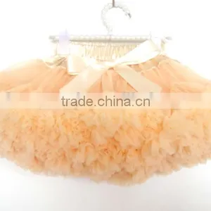 Baby Girls Mini Skirt / Infant Tutu Skirts Wholesale / Baby Skirt Plain Made in China thumbnail-1