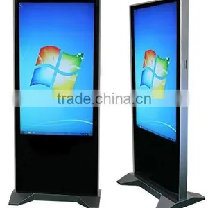 55 Inch Floor Standinng Interactive Touch Screen Kiosk Waterproof All in One pc Touchscreen thumbnail-1