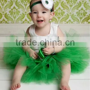 Hot Sales Kids Pettiskirt Ruffle Chiffon Petti Top Set 0-6years Pettiskirt thumbnail-6