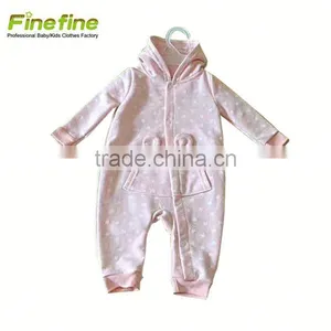 Kids Clothes Design Hot Sale Baby Romper With Headband Blank thumbnail-1