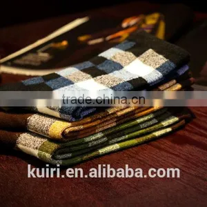 New Autumn Winter Cotton Men Socks Wholesale Korean Classic Plaid Sock thumbnail-3