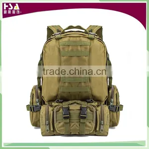 Outdoor Camping Camouflage Big Size Multi-function Backpack thumbnail-1