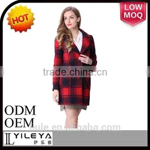 2015 New Korean Style Fashion Women's Long Winter Design Coat thumbnail-5