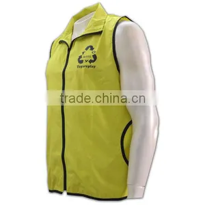 Chinese Manufatory High Quality New Design Man Vest Jacket thumbnail-2