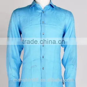 Mens Short Sleeve Formal Work Shirt thumbnail-1