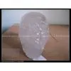 Natural Clear Crystal Skull Carvings, Clear Quartz Crystal Skull thumbnail-2