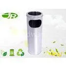 Hospital Colorful Foot Operated Bin Red Round Stainless Steel thumbnail-1