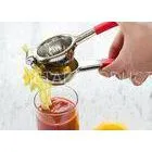 Professional 304 Stainless Steel Lemon Squeezer With Silicone Handle Lemon Juice Press thumbnail-1