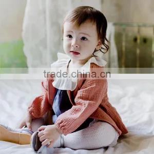 B22271A 1-5 Years Baby AUtumn Coat Baby Soft Comfortable Cotton Short Jacket thumbnail-3