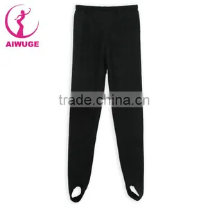 Professional Factory Wholesale Cheap Kids Ballet Dance Stirrup Tights thumbnail-3