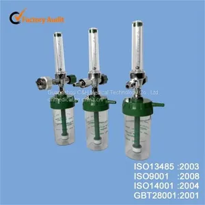 Wall Type / Medical Oxygen Outlet Using Oxygen Flowmeter With Humidifier thumbnail-1