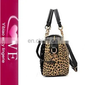 Wholesales Latest Design Pu Leather Fashion Lady Handbag Women thumbnail-3