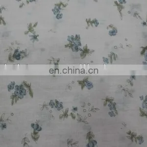 Simple Flower Printing Poplin Fabrics for Kids thumbnail-2