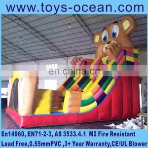 Cheap Gaint Inflatable Bear Slide Bouncer for Toddlers Sale thumbnail-3